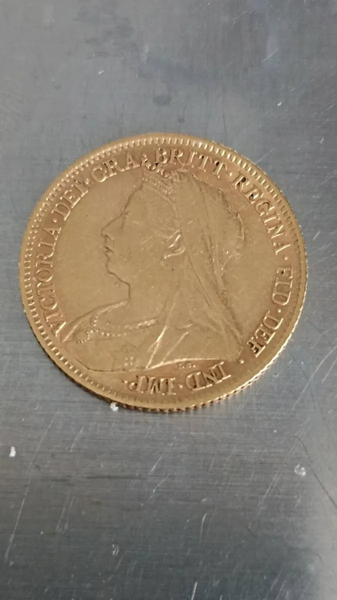 1899 half sovereign - Image 2