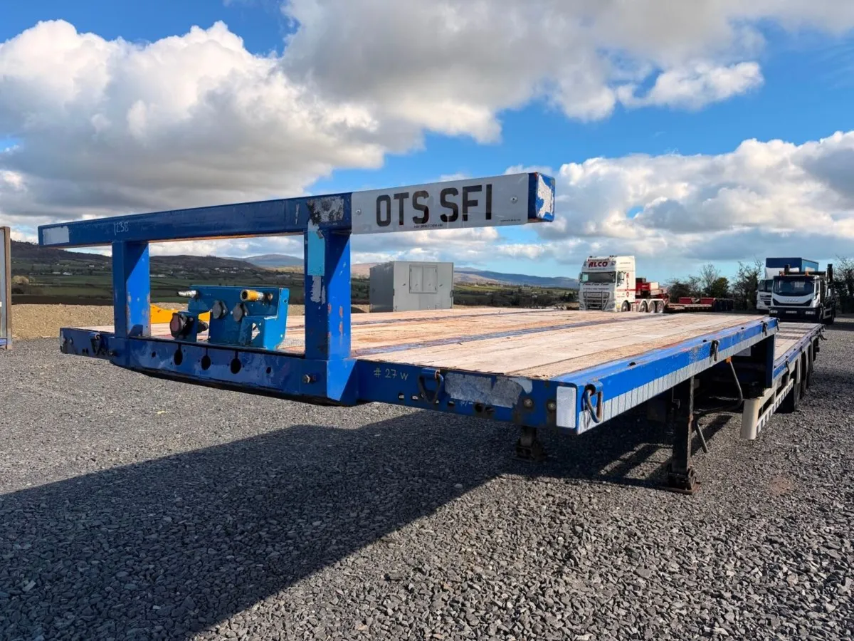 2014 SDC STEPFRAME LOWLOADER TRAILER....27W - Image 4