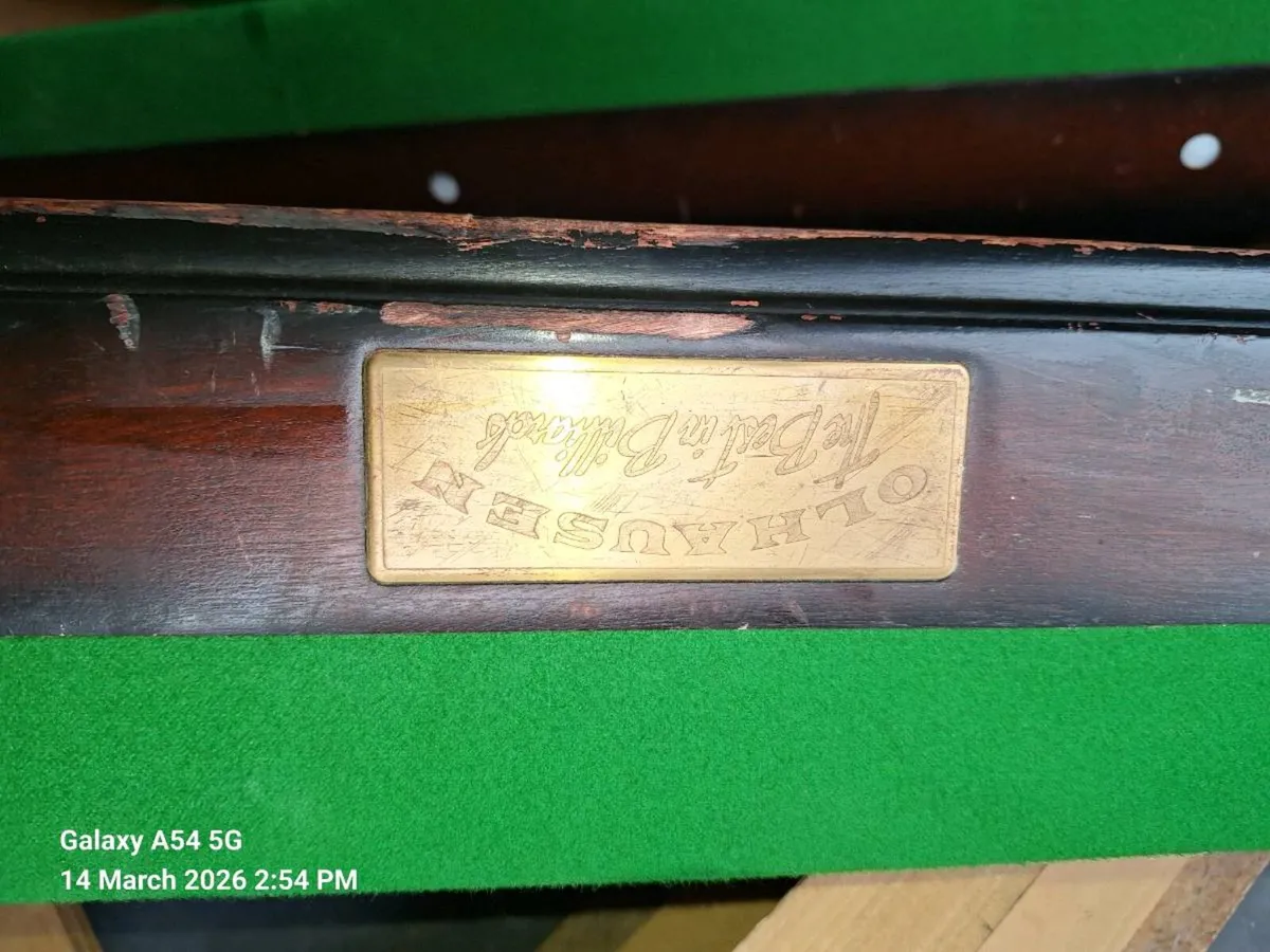 Snooker Table 8ft by 4ft - Image 1