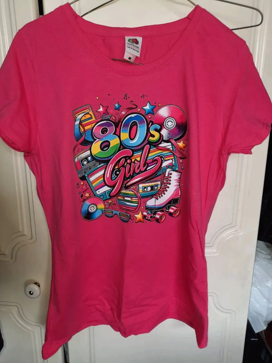 Disco 80s girl tee shirt - Image 4