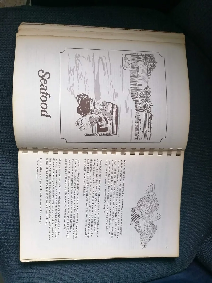 Vintage National Grange Bicentennial Year Cookbook - Image 3