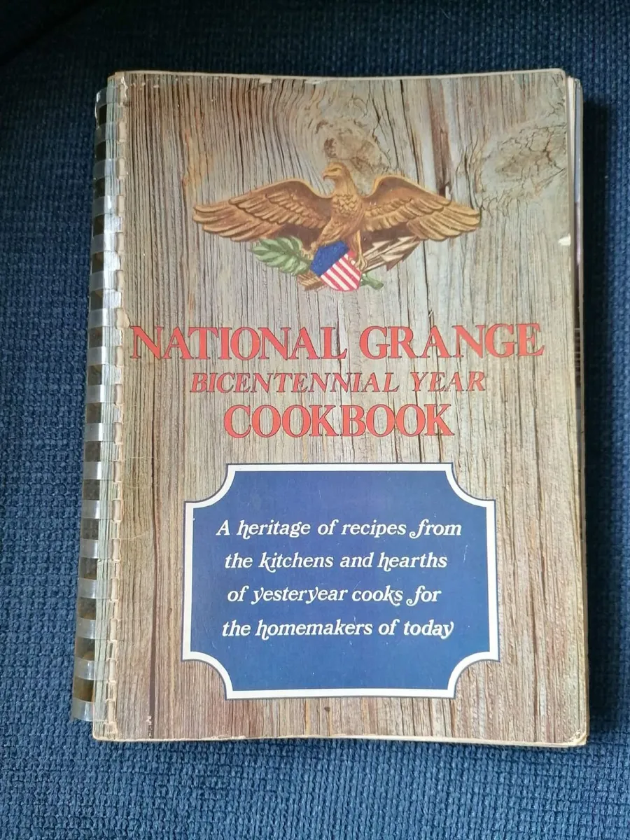 Vintage National Grange Bicentennial Year Cookbook - Image 2