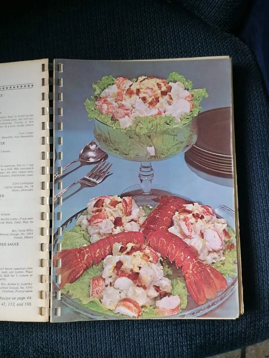Vintage National Grange Bicentennial Year Cookbook - Image 4