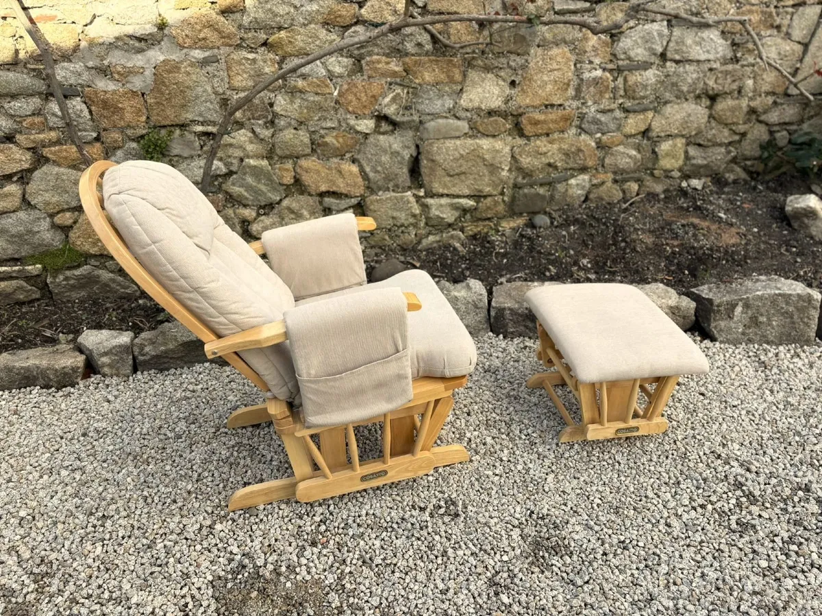 Rocking Chair and matching Rocking Footstool - Image 1