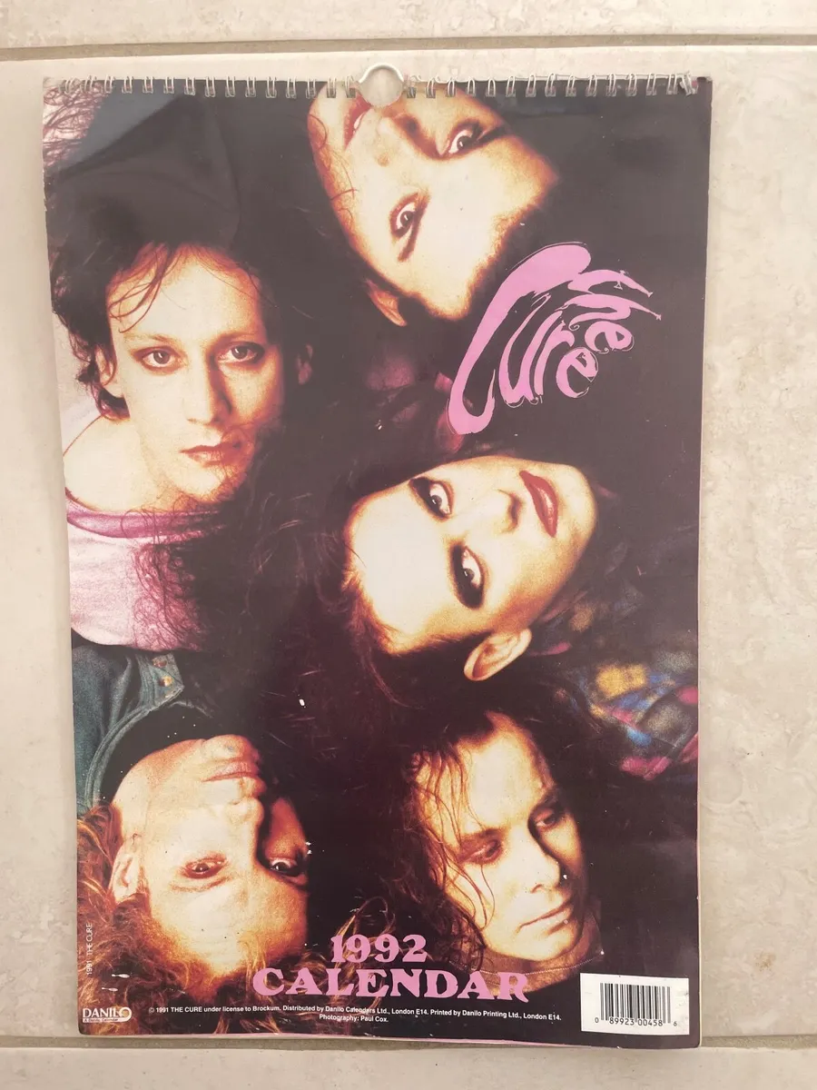 THE CURE Vintage Calendars - Image 1