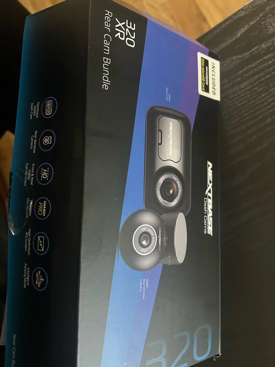 Nextbase 320XR front and rear dashcam - Image 1