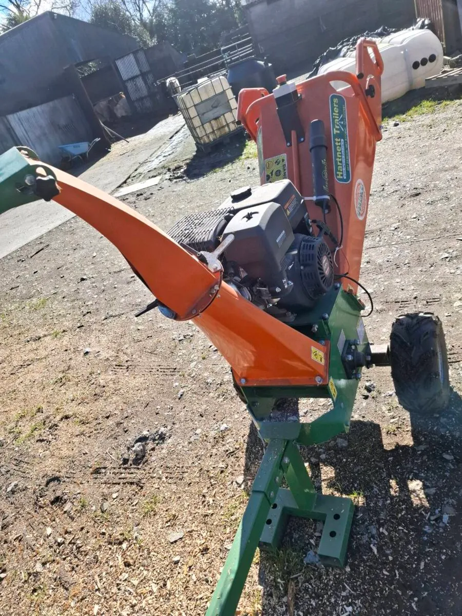 Petrol shredder as new - Image 2