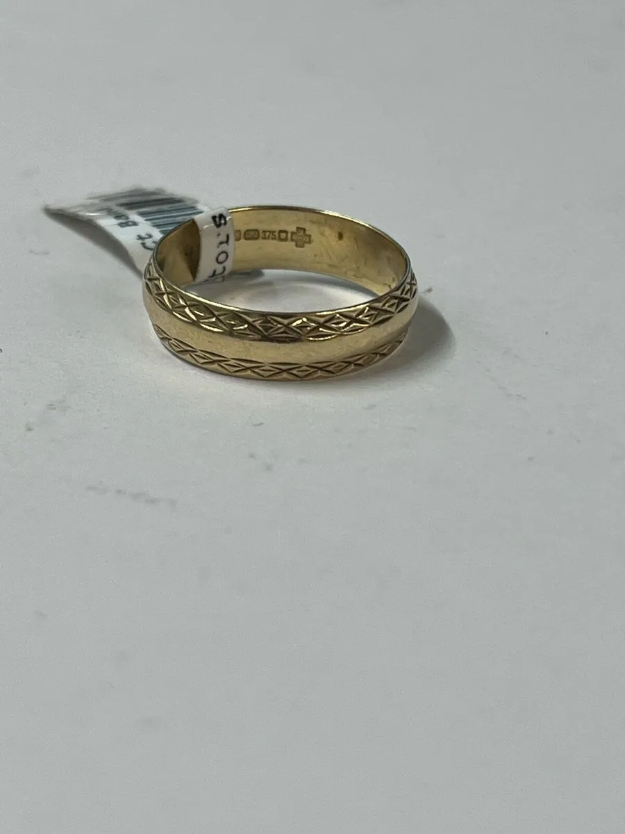 9k gold band - Image 2