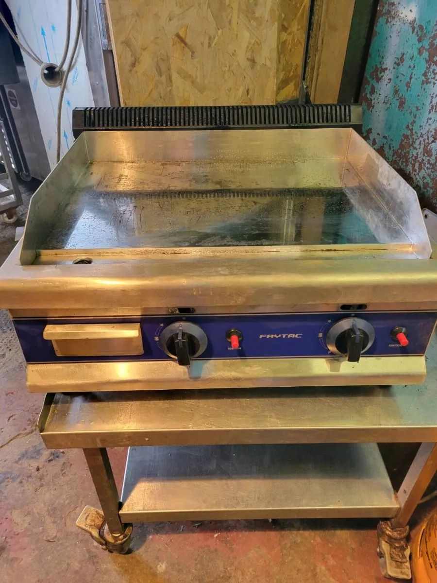 Griddle Natural Gas Griddle FRYTAC 650 - Image 2