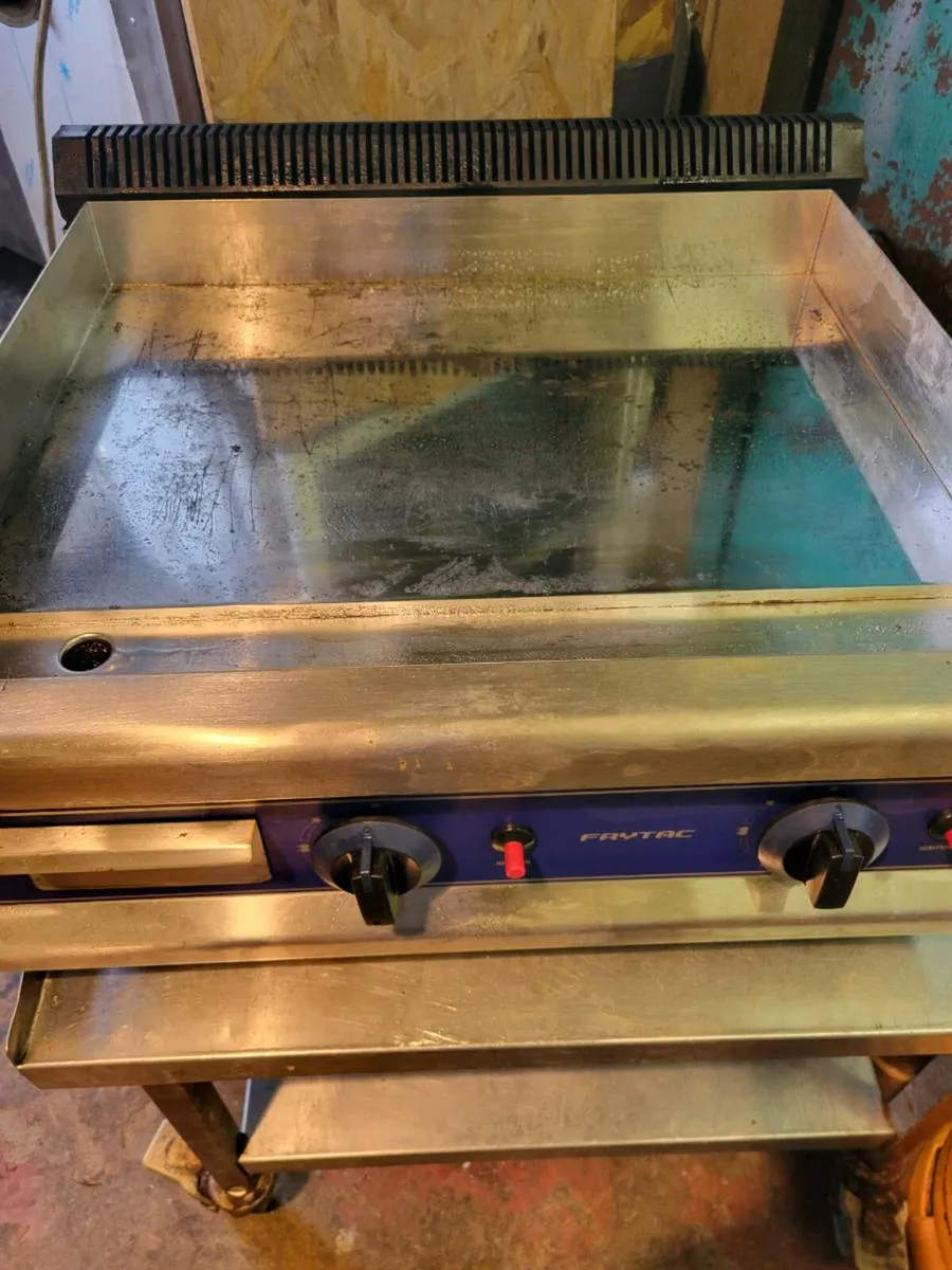 Griddle Natural Gas Griddle FRYTAC 650 - Image 3
