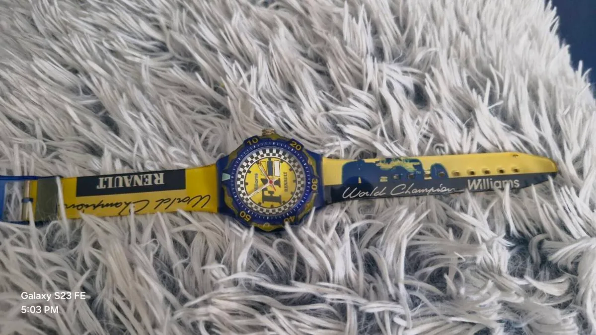 WILLIAMS RENAULT F1 Montre World Champion Vintage - Image 3