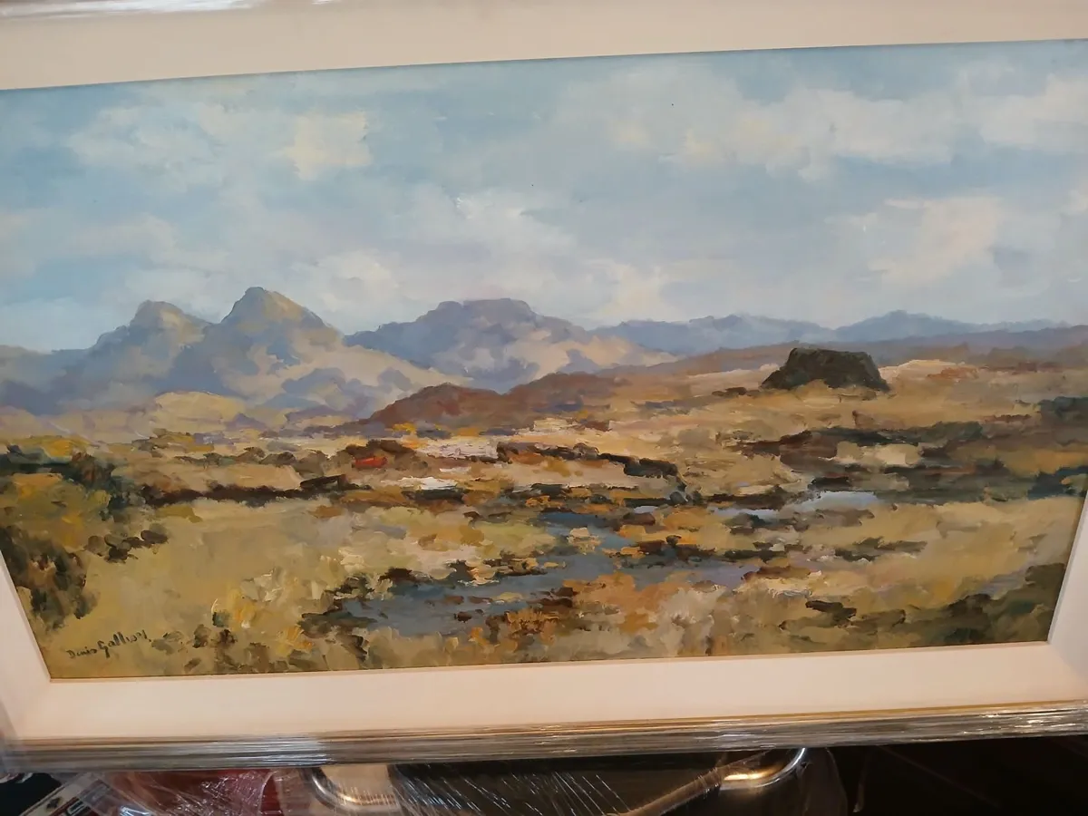 Original oil painting framed connamara - Image 1