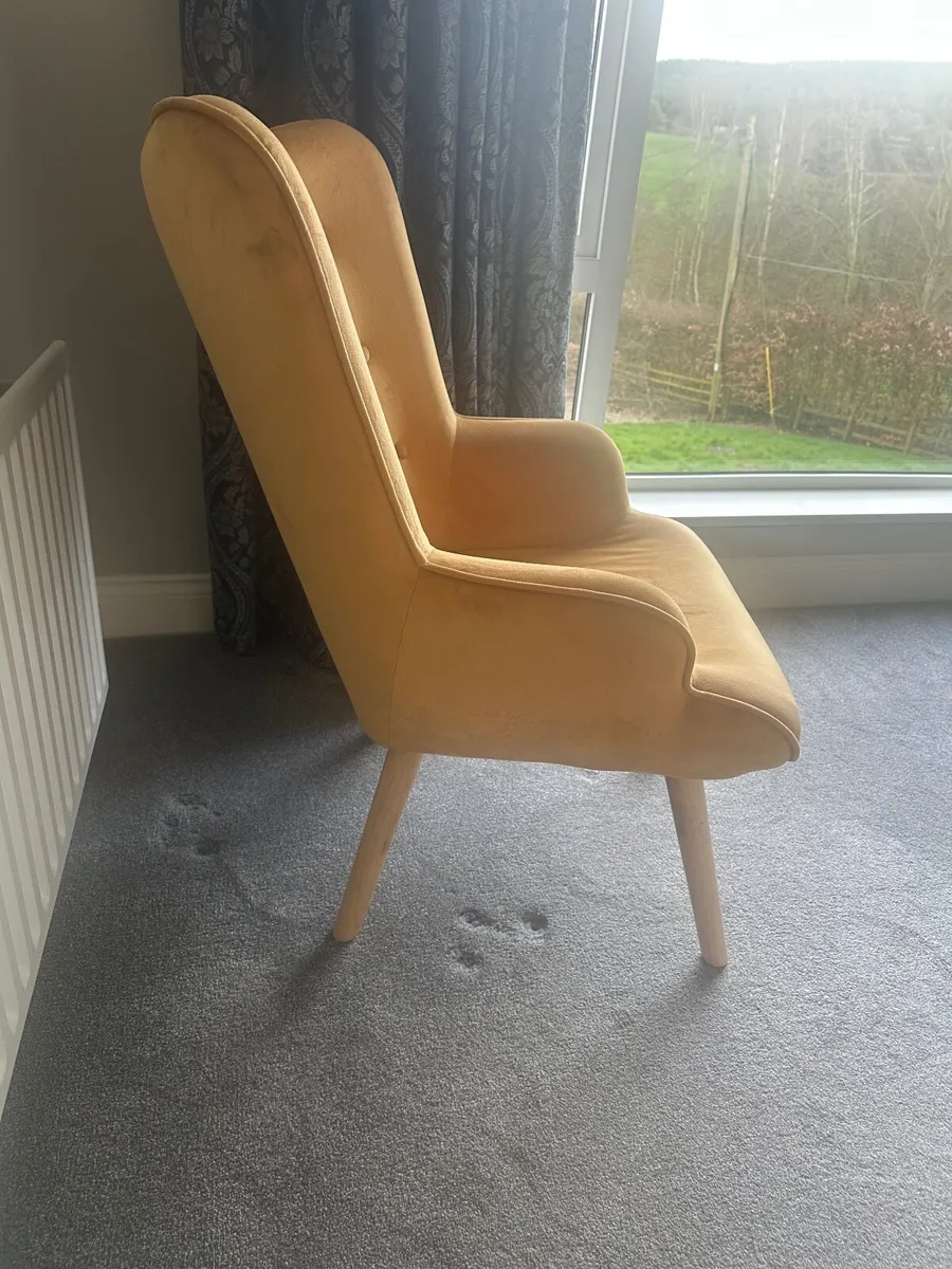 Mustard colour Chair - Image 2