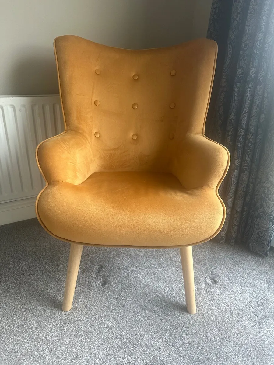 Mustard colour Chair - Image 1