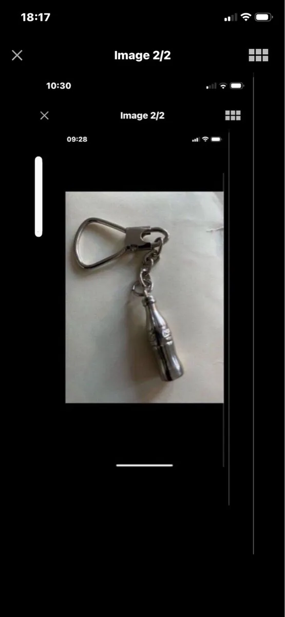 Rare Coca Cola Key Ring - Image 2