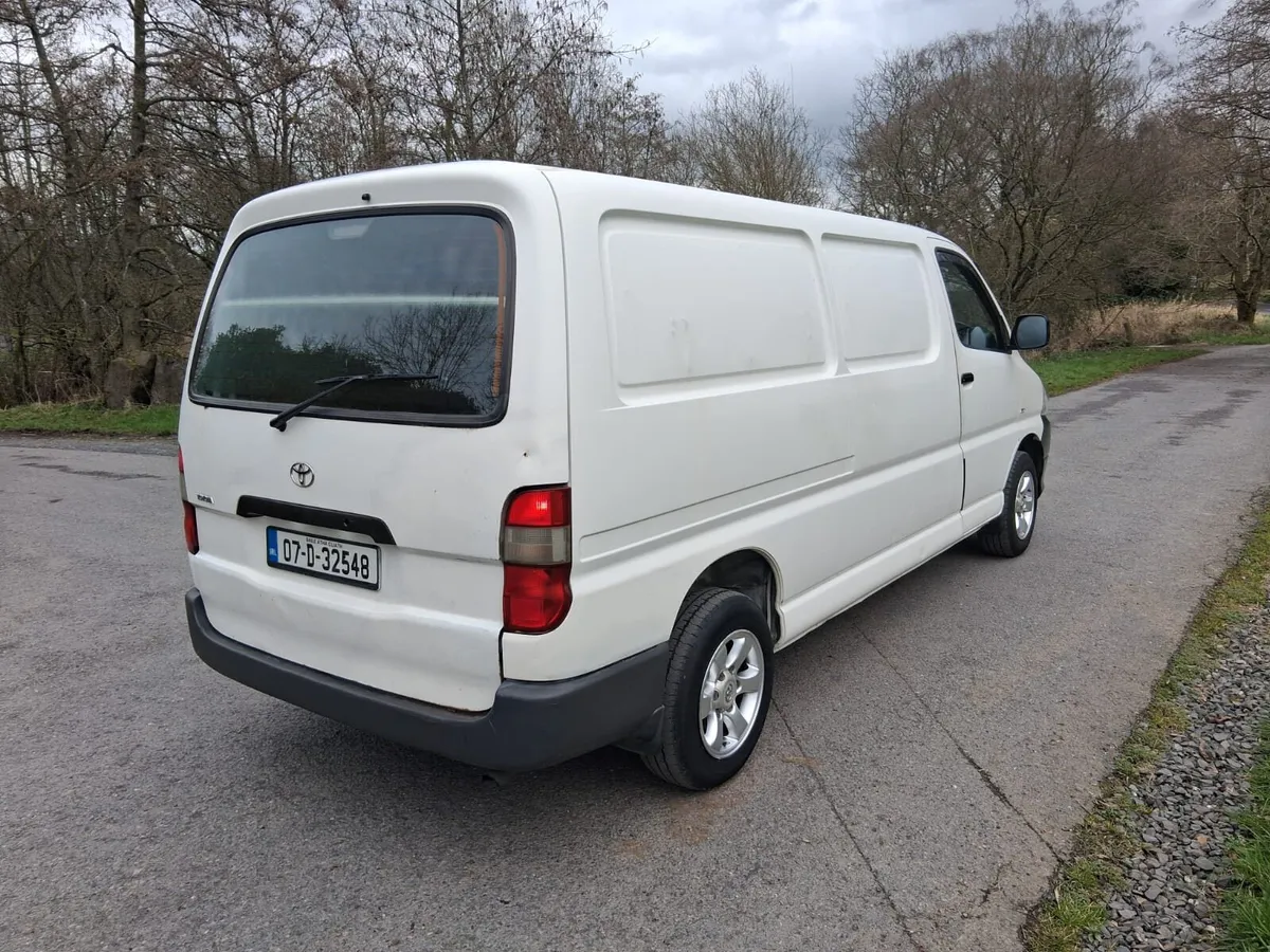 2007 hiace test 27/02/27 tax 12/26 - Image 3