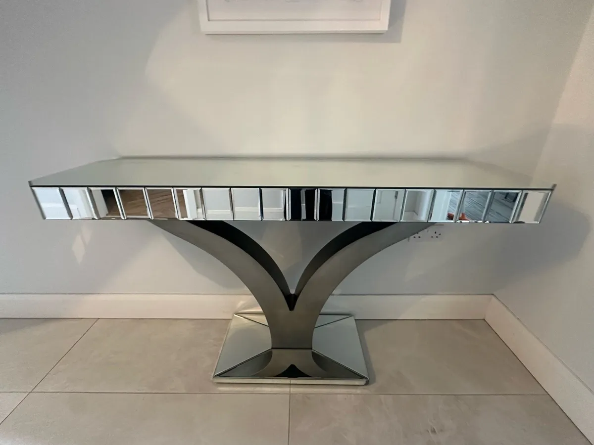Mirrored Console Table - Image 1