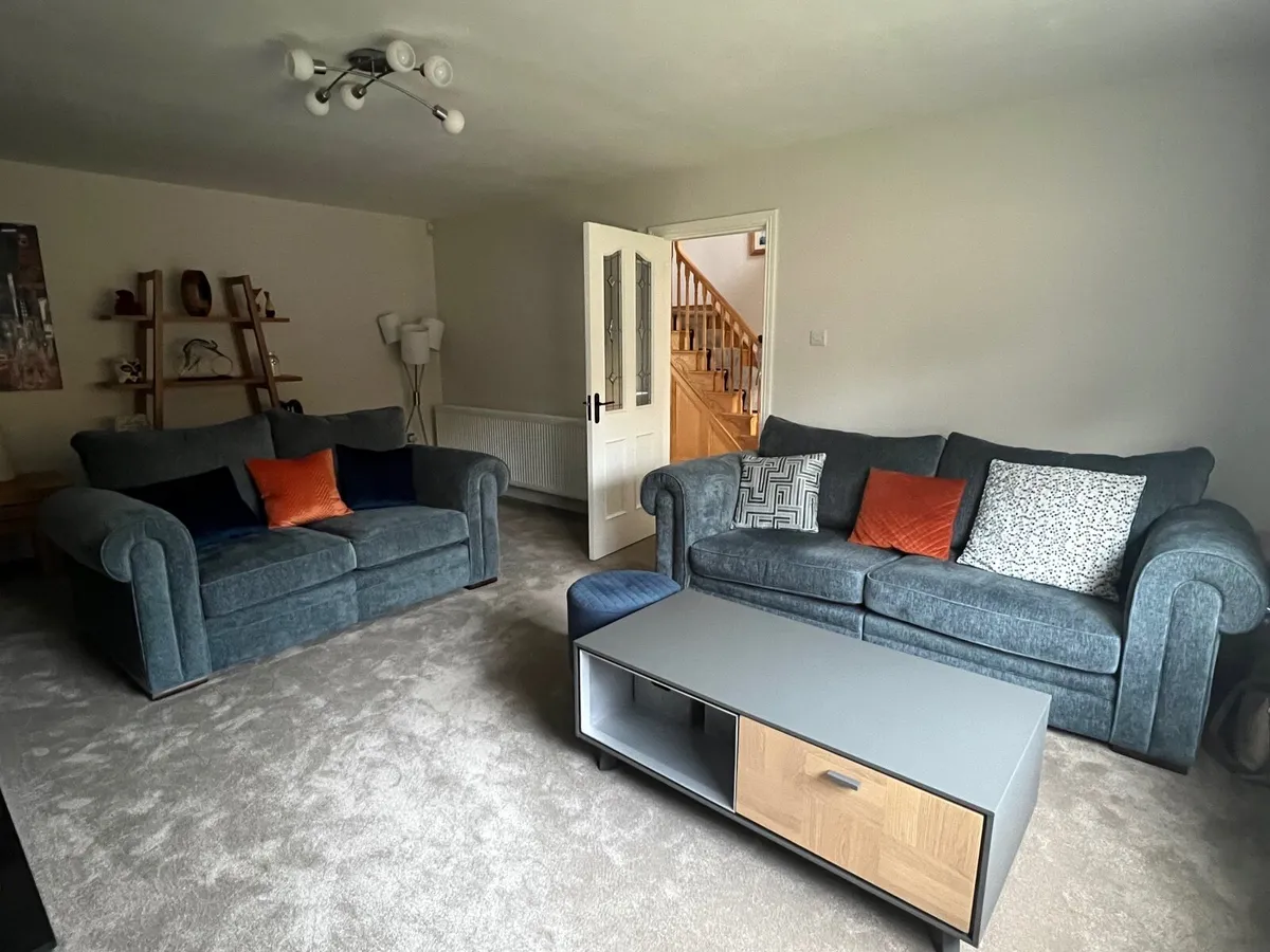 TWO SOFAS 3 seater and 2 seater -price is for both - Image 1