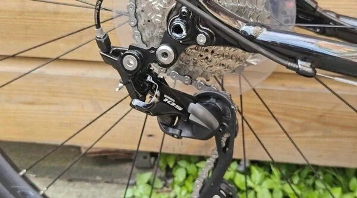 Second Hand Merida Scultura 400d Hydraulic Disc 105 Road Bike Black Xlarge 58cm - Image 2