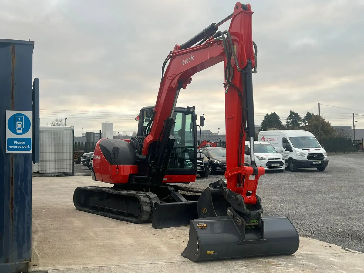 2017 Kubota KX080-4 #1083 - Image 4