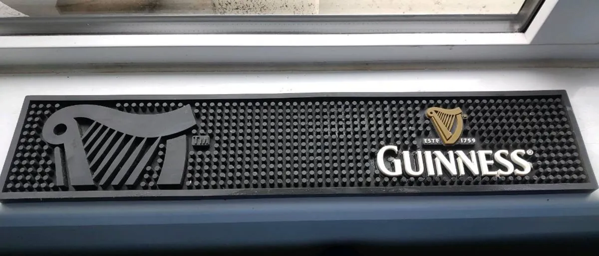 Guinness runner mat new