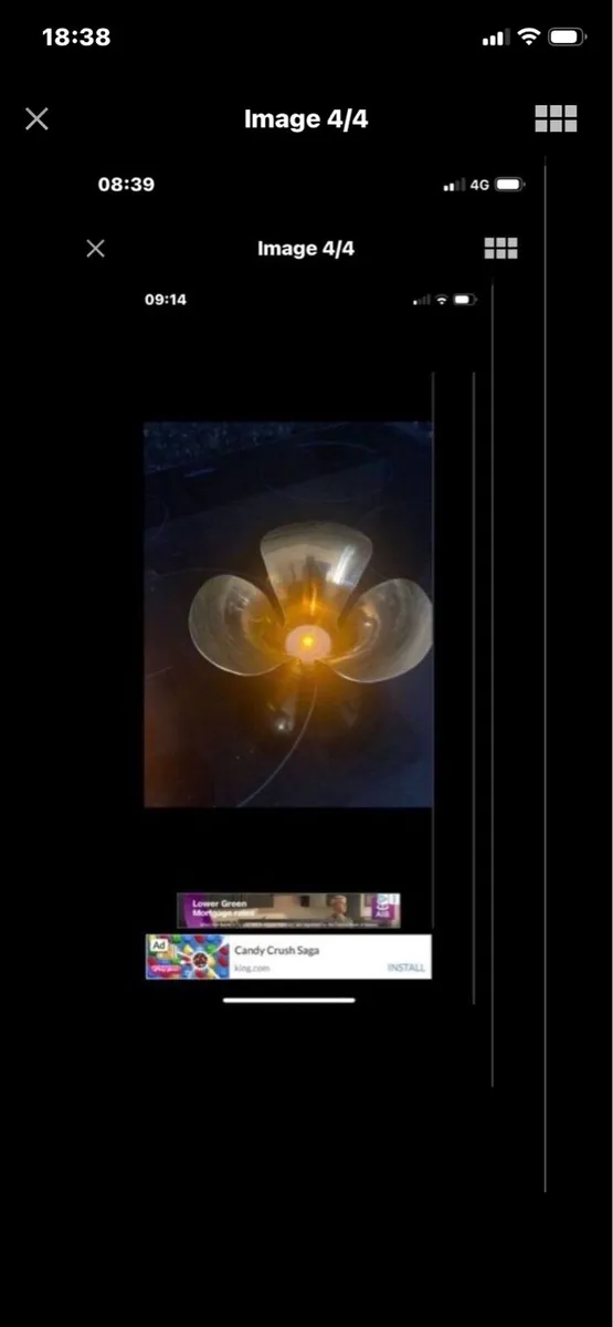 Brass Candleholder Set - Image 4