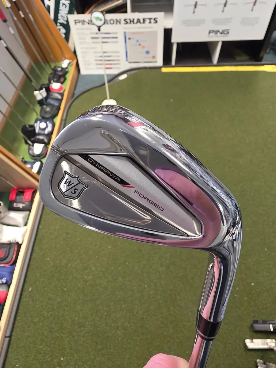 As New Wilson DYNAPWR Forged Irons - Image 4