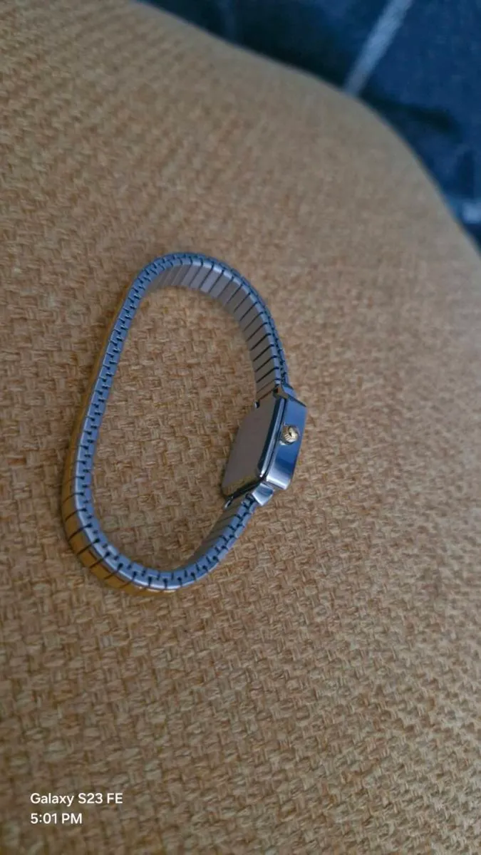 lorus quartz ladies two tone white dial expander b - Image 4