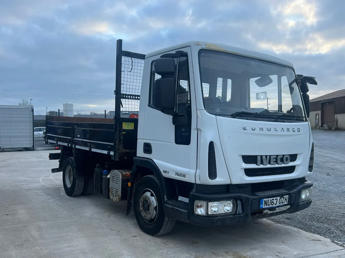 2013 Iveco Cargo Tipper 7.5ton #2020 - Image 1