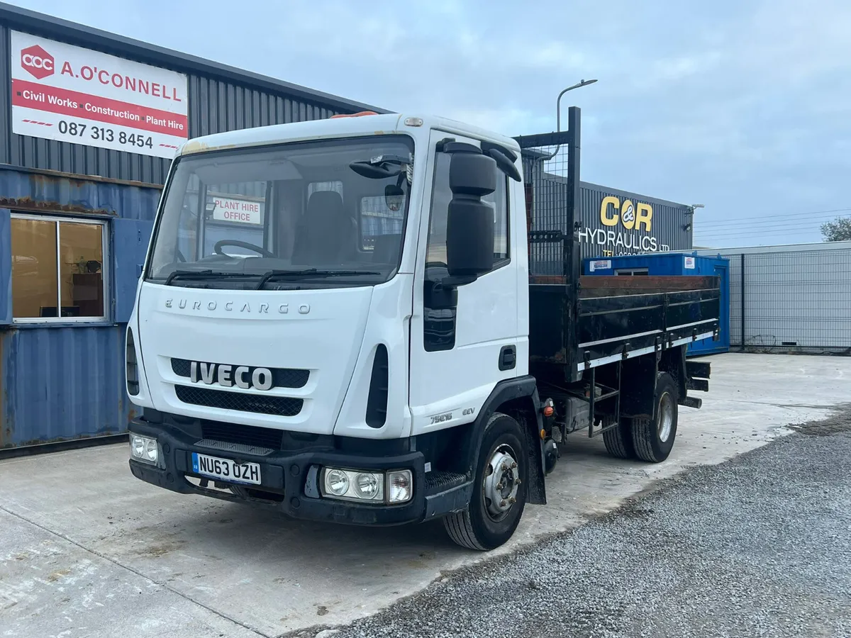 2013 Iveco Cargo Tipper 7.5ton #2020 - Image 4
