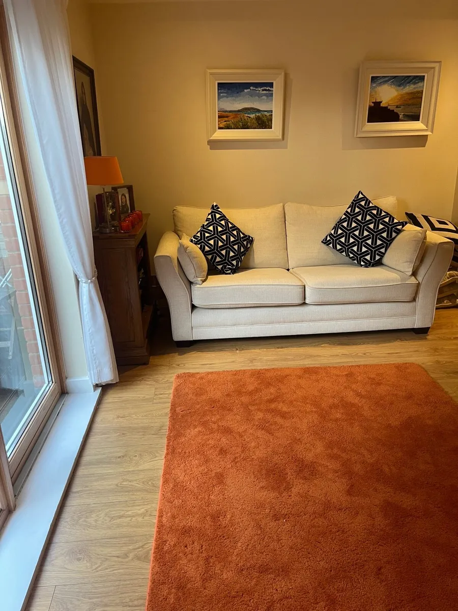 Brand New Wayfair Burnt Orange Rug 240cm x 160cm - Image 2