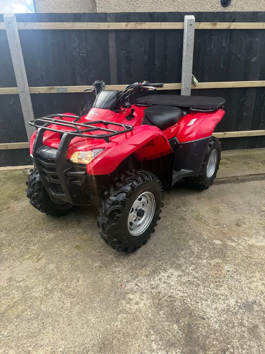 Honda trx 420 4x4 farm quad - Image 1