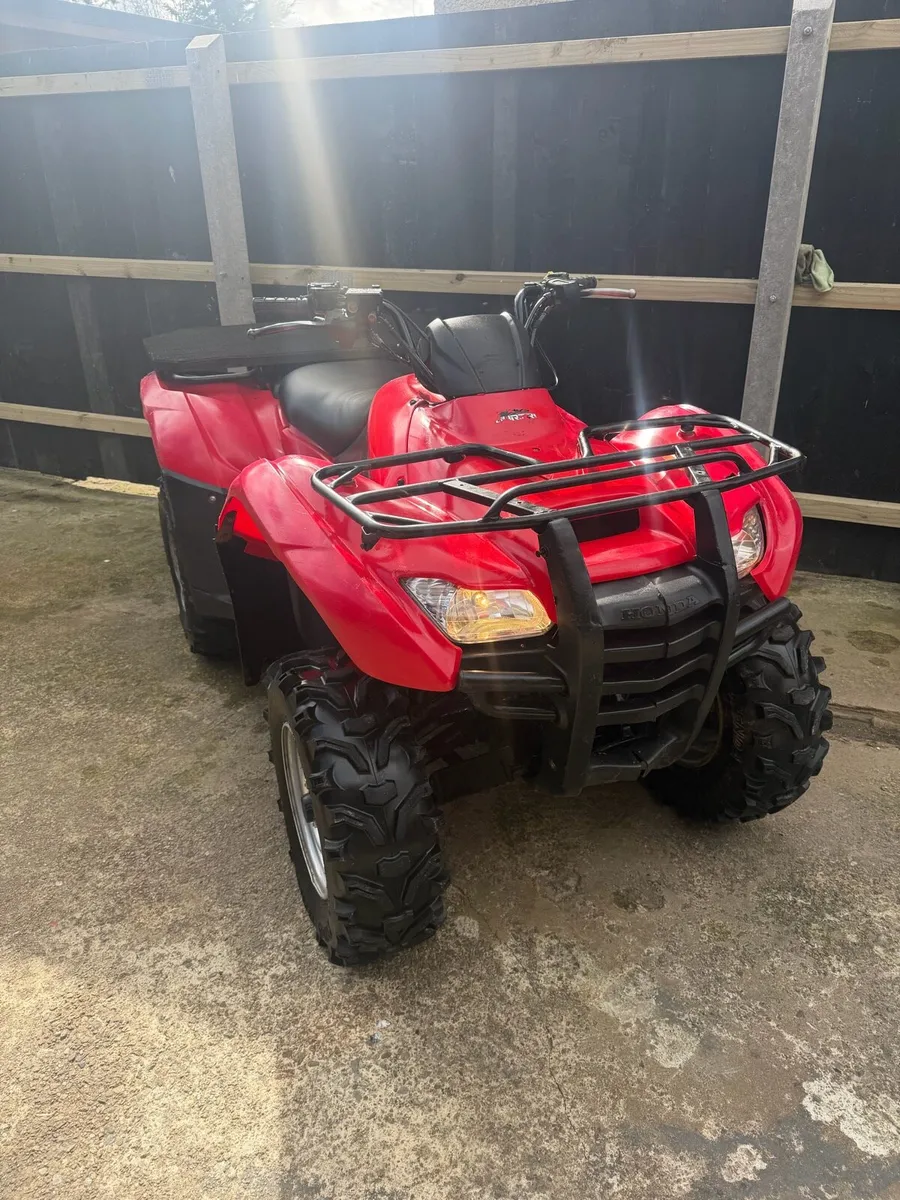 Honda trx 420 4x4 farm quad - Image 2