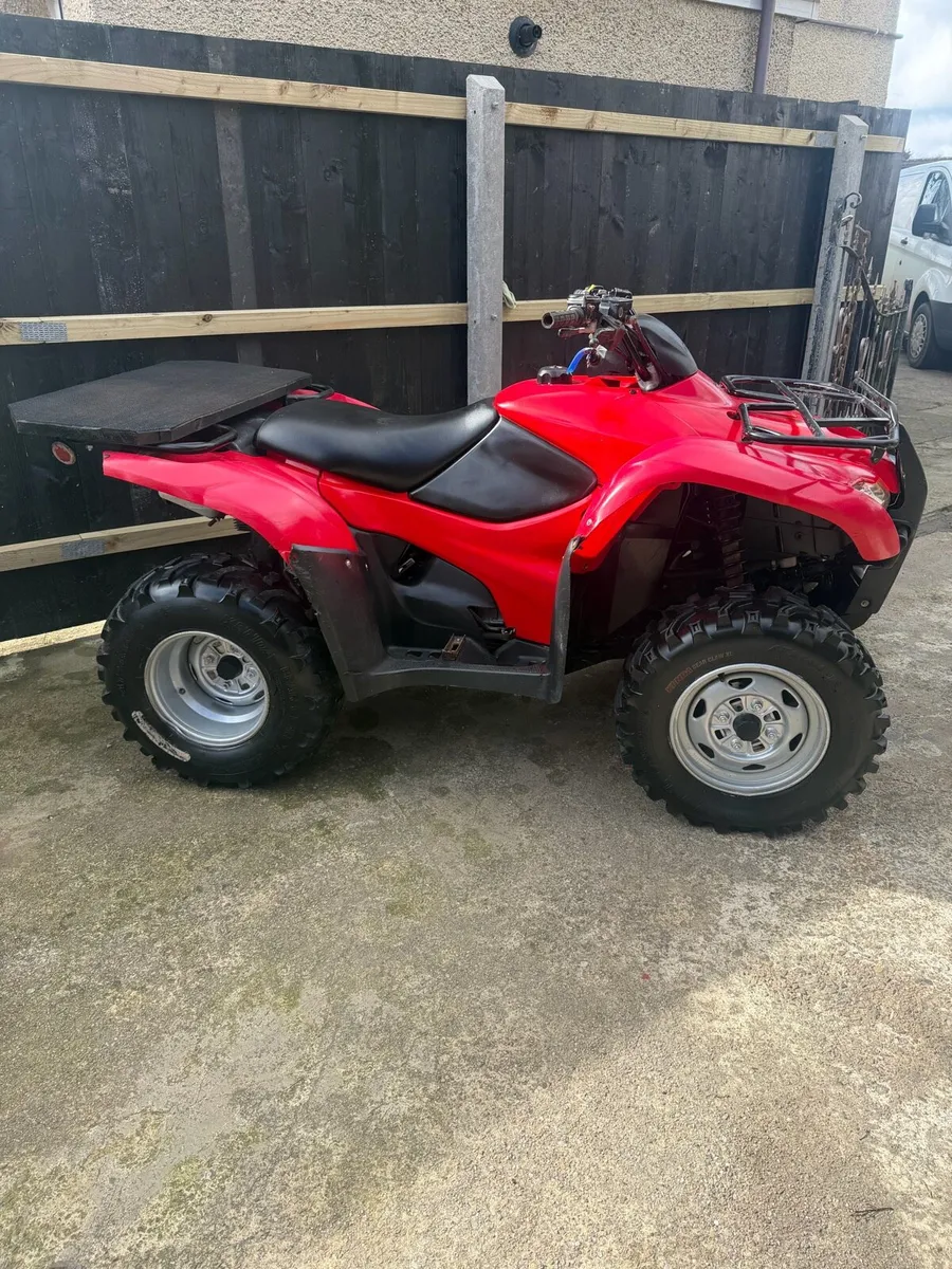 Honda trx 420 4x4 farm quad - Image 4