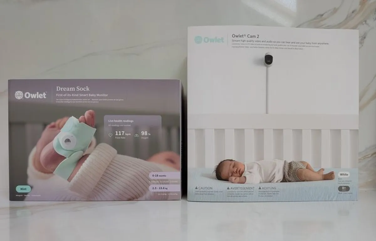 Owlet Dream Sock and Cam 2 bundle - Image 1
