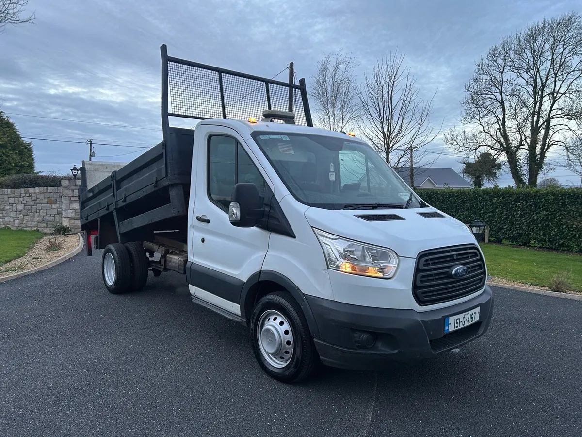 2015 Ford transit tipper - Image 1