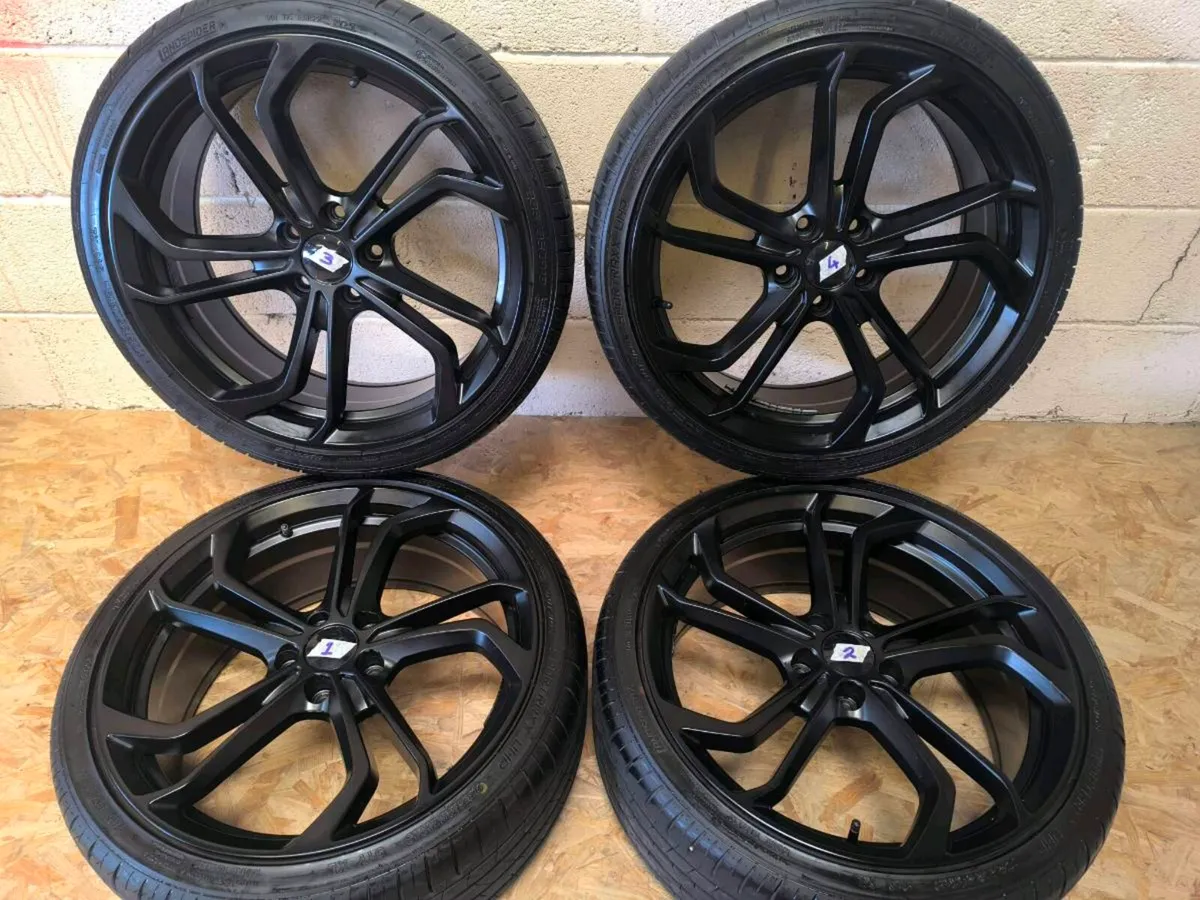 19" vw wheels and tyre's set NEW golf GTi TCR - Image 1
