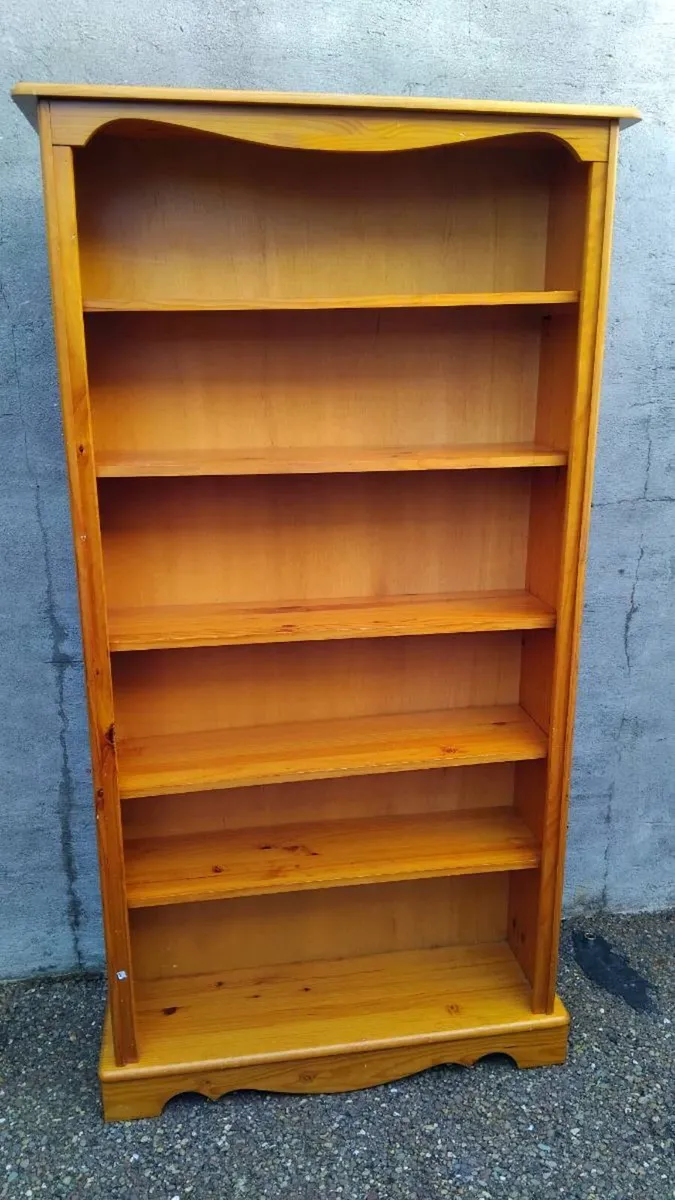 Pine book case