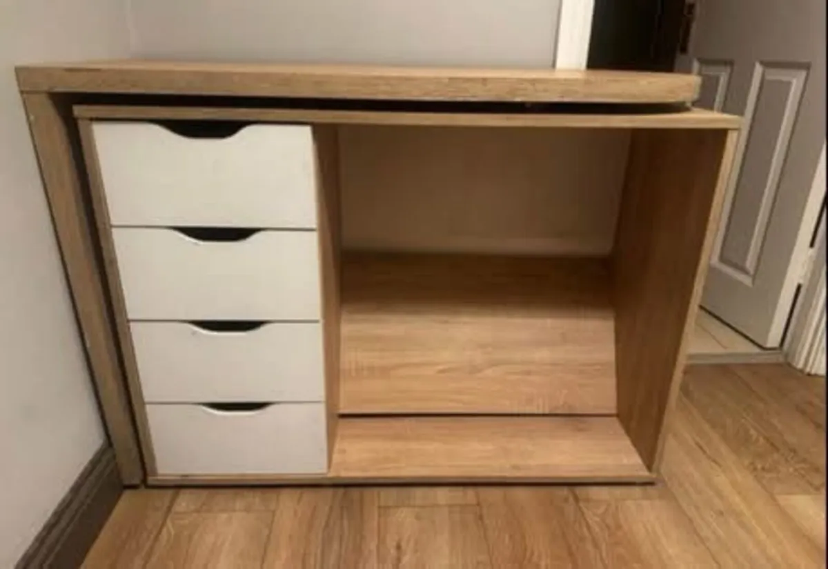 Desk with drawers - Image 1