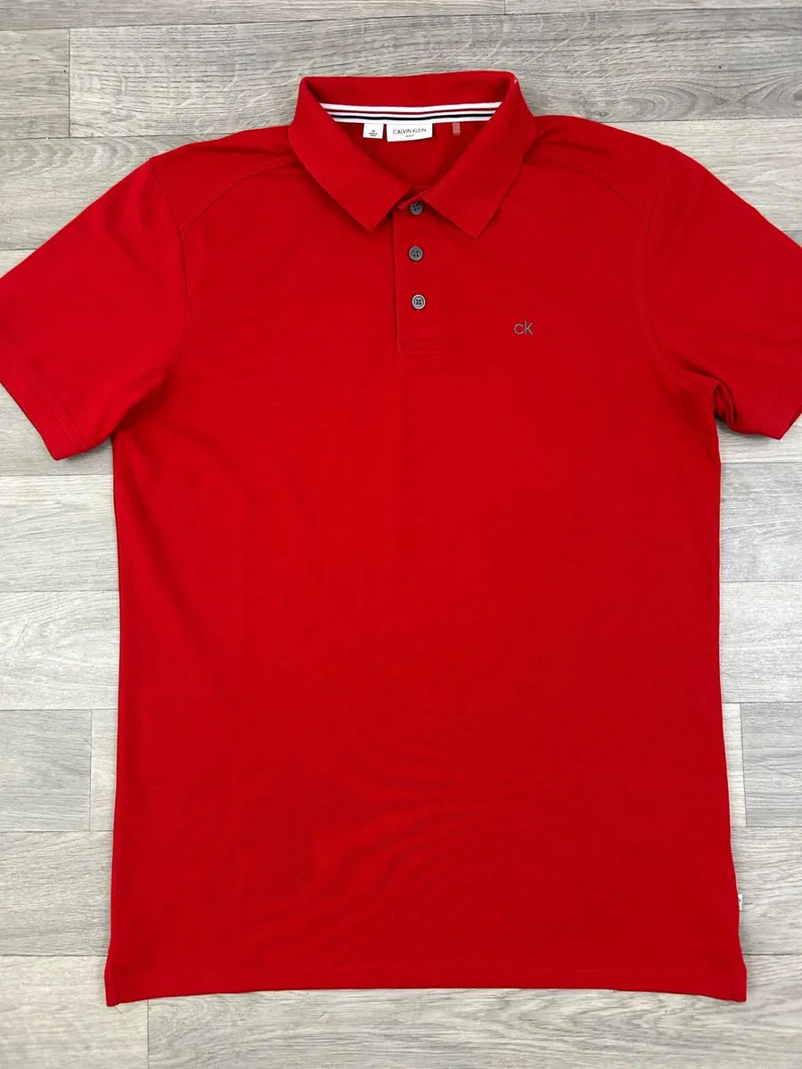 CK Calvin Klein Golf Polo Shirt Mens Medium - Image 2