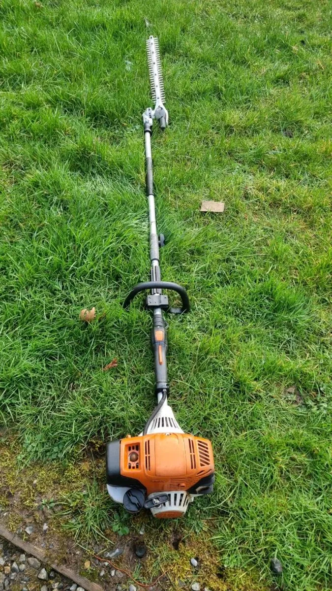 Stihl km131r longe reach hedge trimmer cutter - Image 1