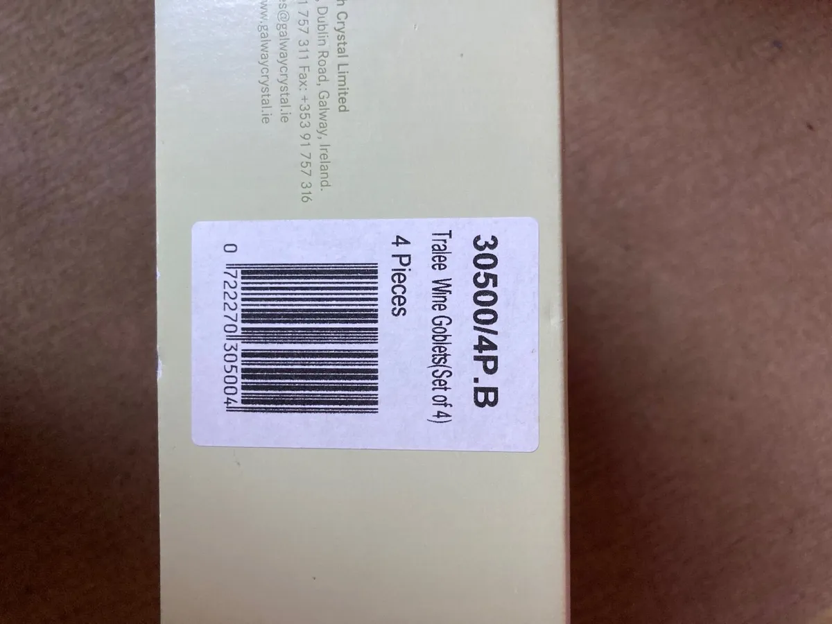 Crystal wine glasses - Image 3