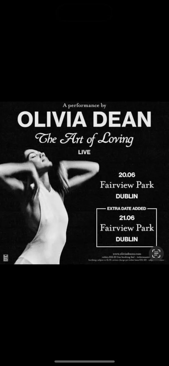 𝖮𝗅𝗂𝗏𝗂𝖺 𝖽𝖾𝖺𝗇 𝗍𝗂𝖼𝗄𝖾𝗍𝗌