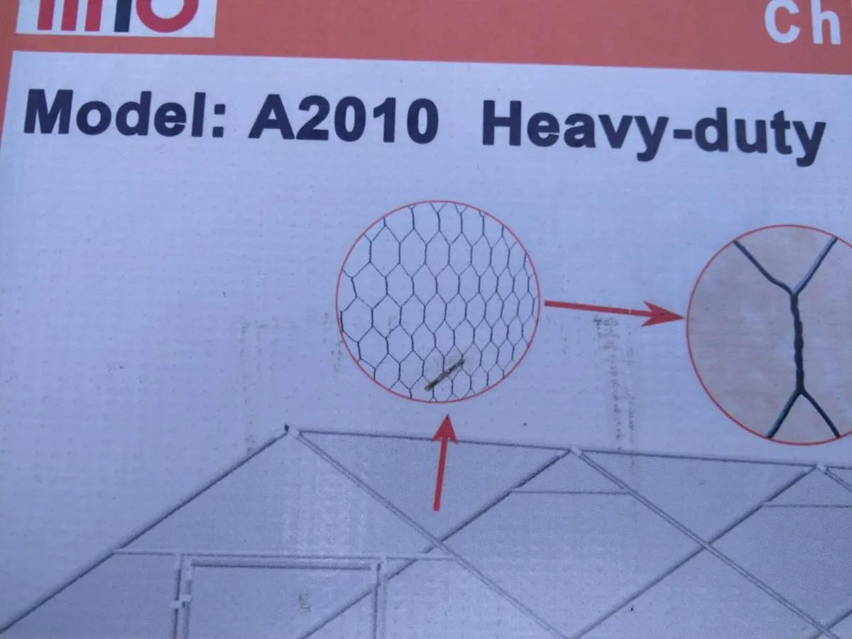 Chicken coop pen run 20ft - Image 3