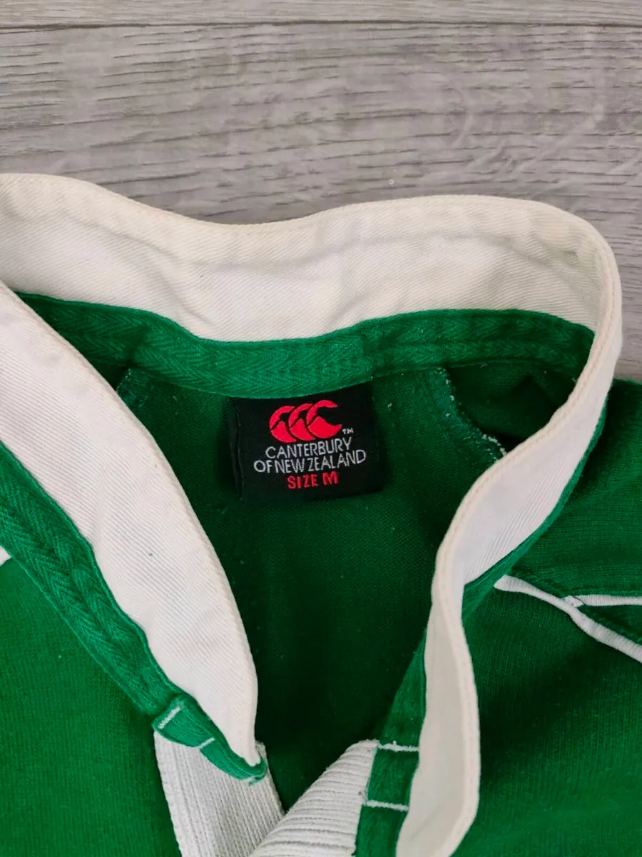 Vintage 2007 Canterbury Ireland Rugby Jersey M - Image 4