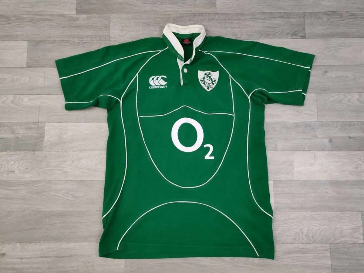 Vintage 2007 Canterbury Ireland Rugby Jersey M - Image 1