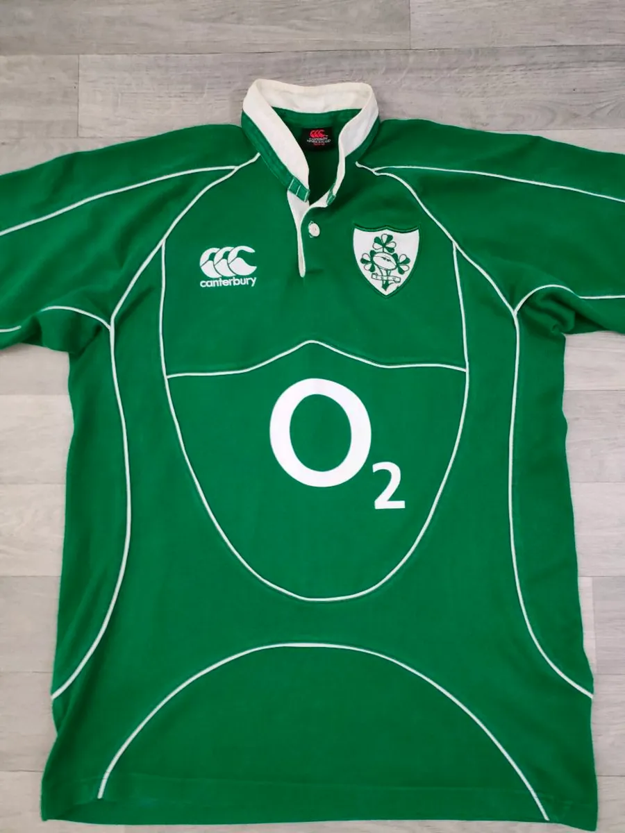 Vintage 2007 Canterbury Ireland Rugby Jersey M - Image 2