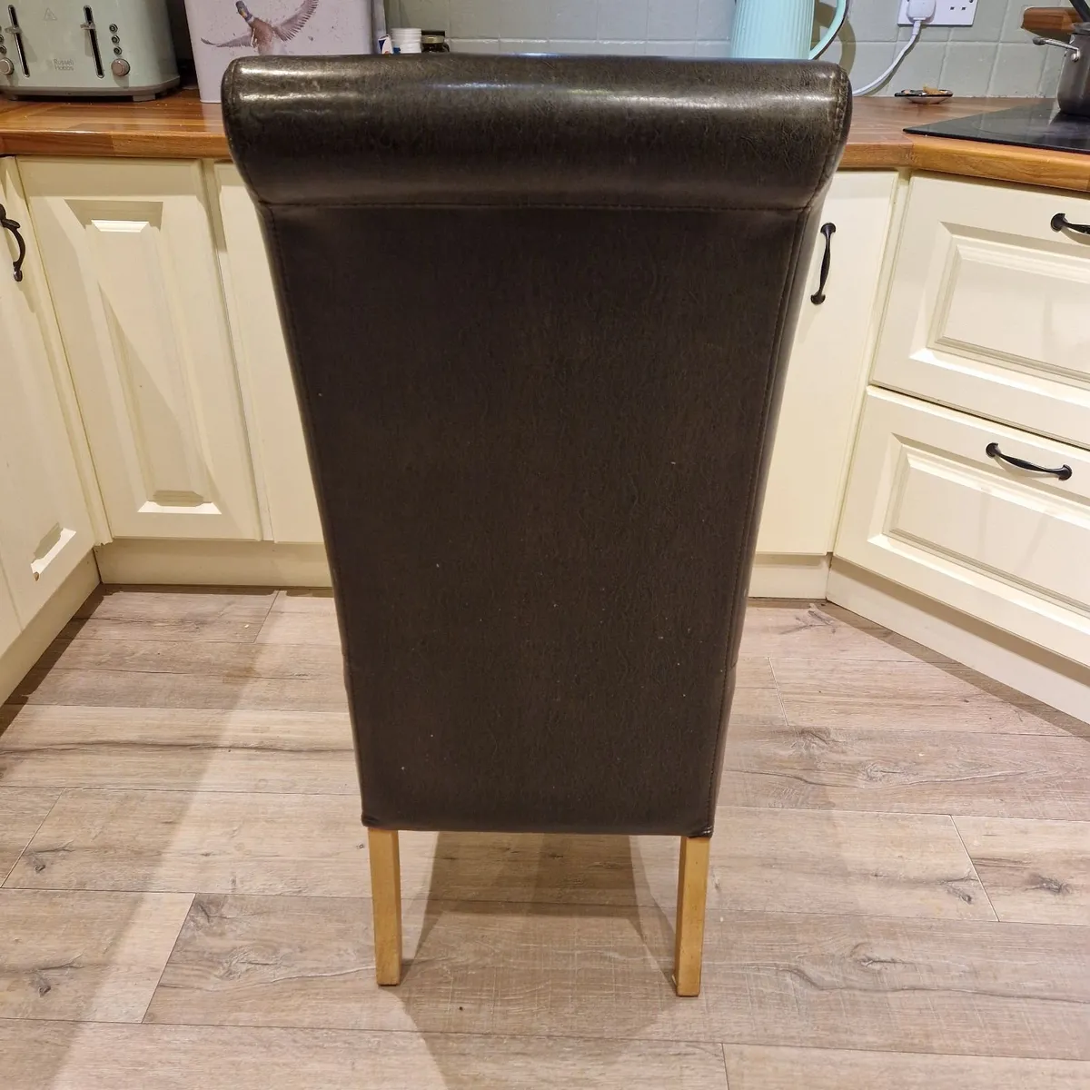 4 Dining chairs - Image 4