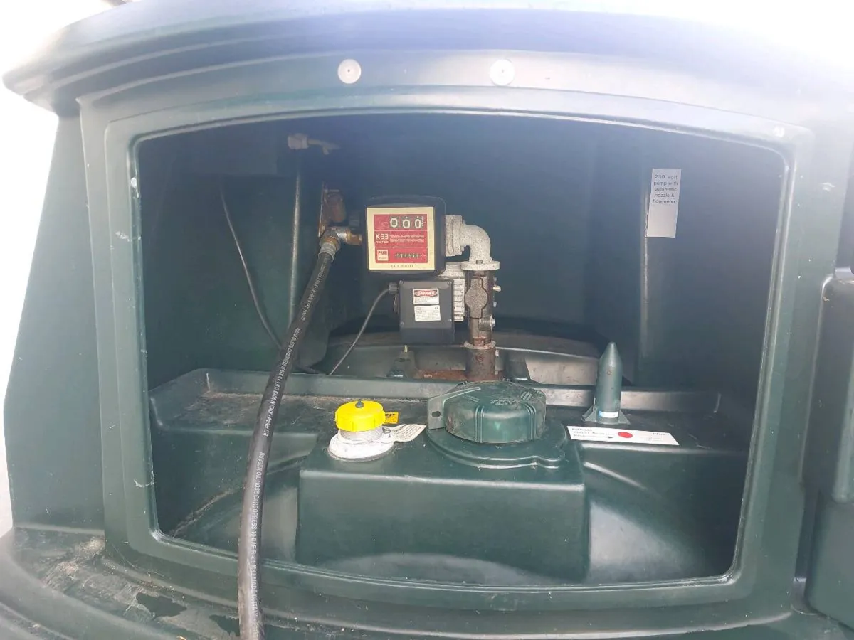 Bunded diesel tank with electric pump - Image 2