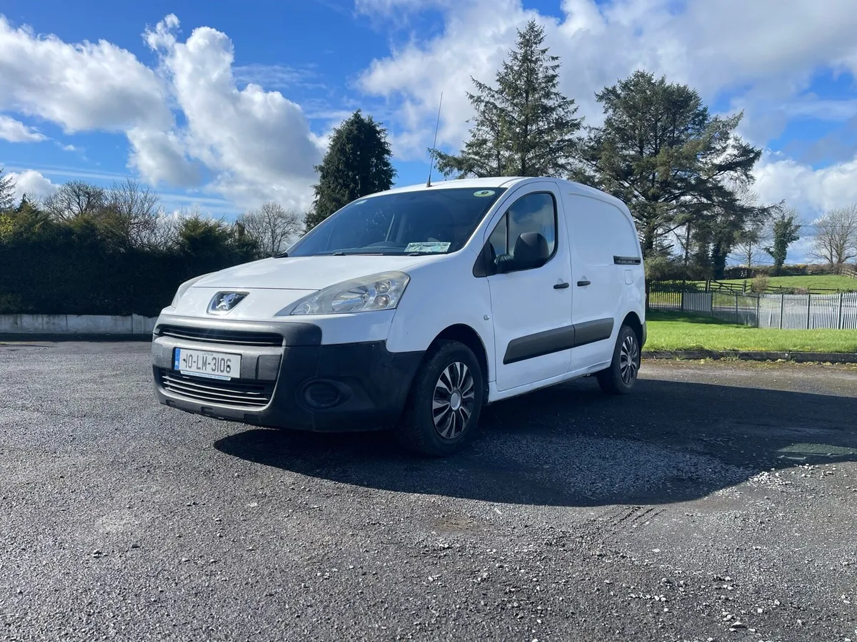 Peugeot partner 1.6 hdi 3 seater doe cvrt 07/26 - Image 1